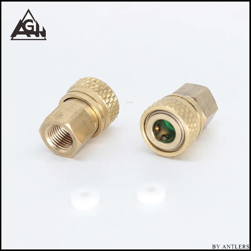 PCP Paintball M10 Fremale Plug Quick Disconnect 1//8 NPT Connector Fittings