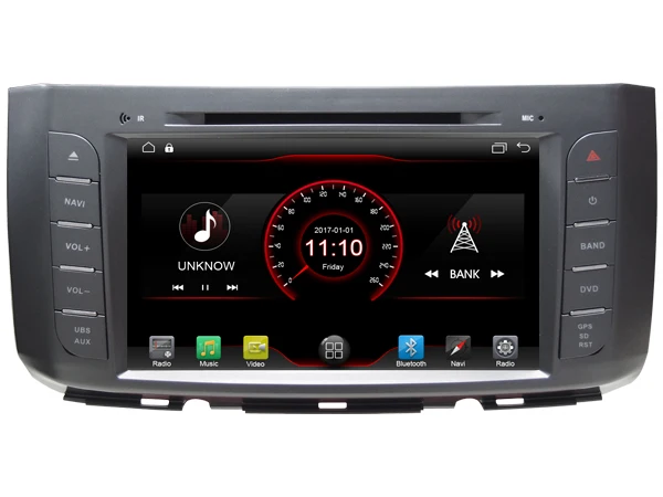 Sale Navirider car dvd player multimedia autoradio android8.1 wifi screen gps navigation for Toyota Perodua Alza stereo tape recorder 1