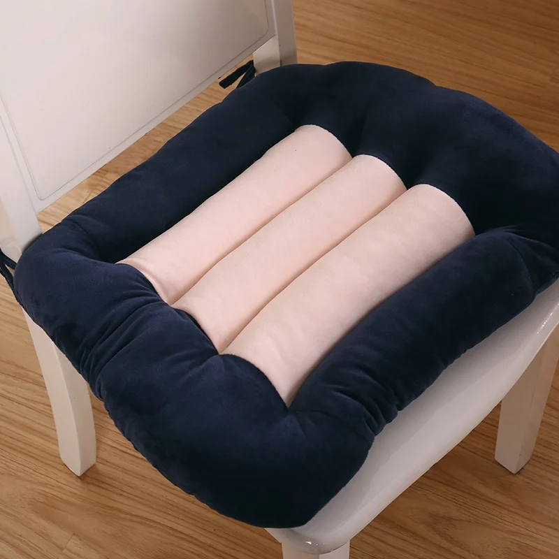 Подушка для гостиной, спинки стула, Автомобильная подушка, плюшевый набор для офисного стула, подушка для садового кресла - Цвет: DAN LAN-4