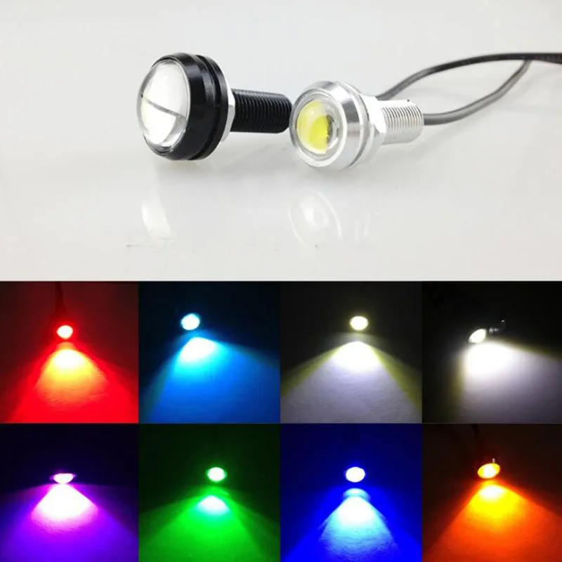 

12V 5W 18mm Ultra-thin Invisible Car Reversing Light LED 5730 Bulbs Car Backup Turn Signal Light Car Emergency Lighting Supplies