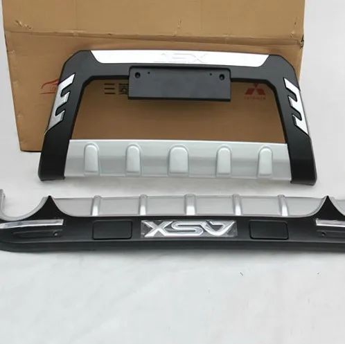 

High quality plastic ABS Chrome Front+Rear bumper cover trim for 2010-2012 Mitsubishi ASX Car styling