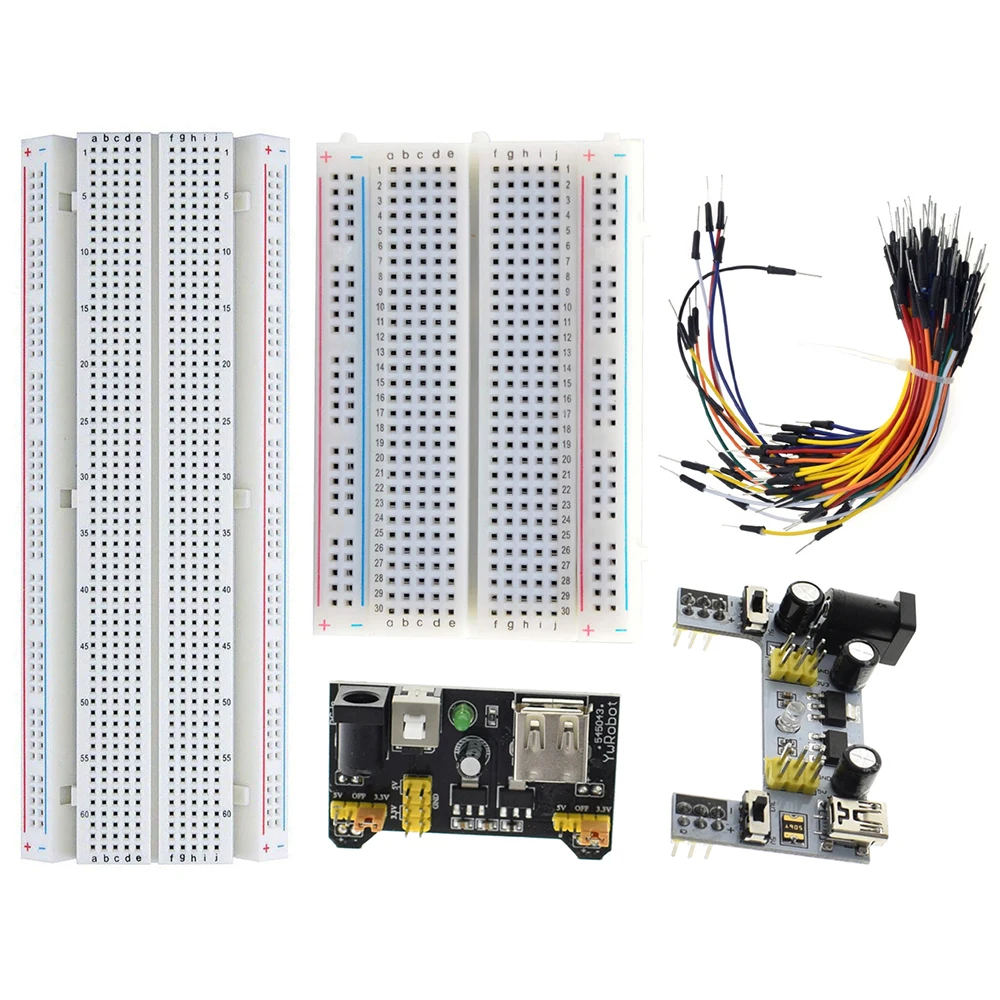 Новый MB 102 MB102 макетная плата 830 точек/400 точек Solderless PCB хлеб доска тестирование