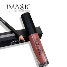 IMAGIC марка комплект для губ матовый блеск для Губ Карандаш Pen жидкая Помада набор для губ стик для губ Губы Женщины Макияж инструмент