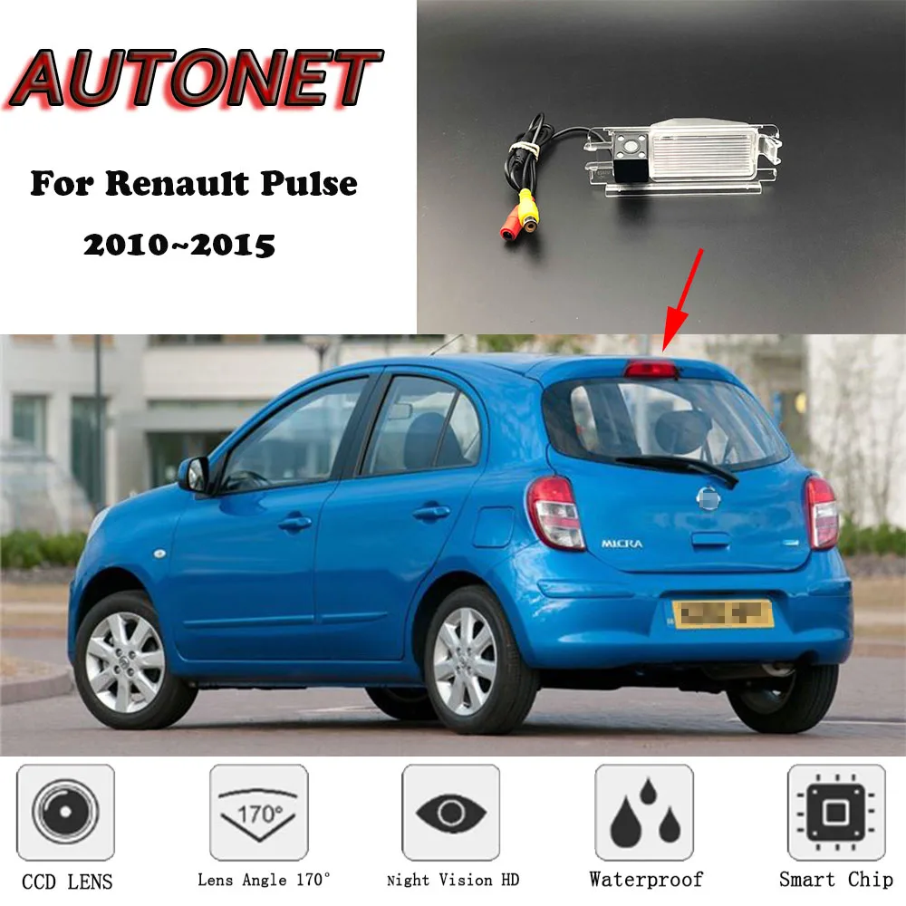 AUTONET Backup Rear View camera For Nissan Micra K13 2010~2014 Night  Vision/parking Camera or Bracket - AliExpress