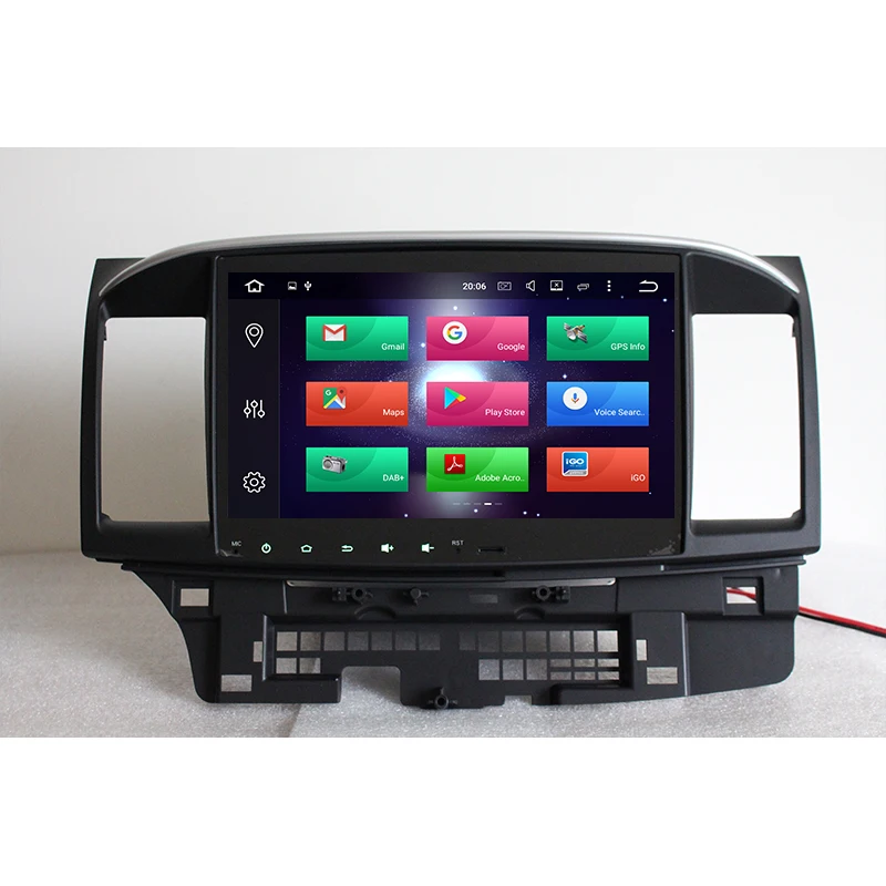 Discount Aoluoya IPS 4G RAM 32G ROM Octa Core Android 8.0 CAR DVD GPS Player For Mitsubishi Lancer 2007-2014 2015 Radio GPS Navigation BT 3