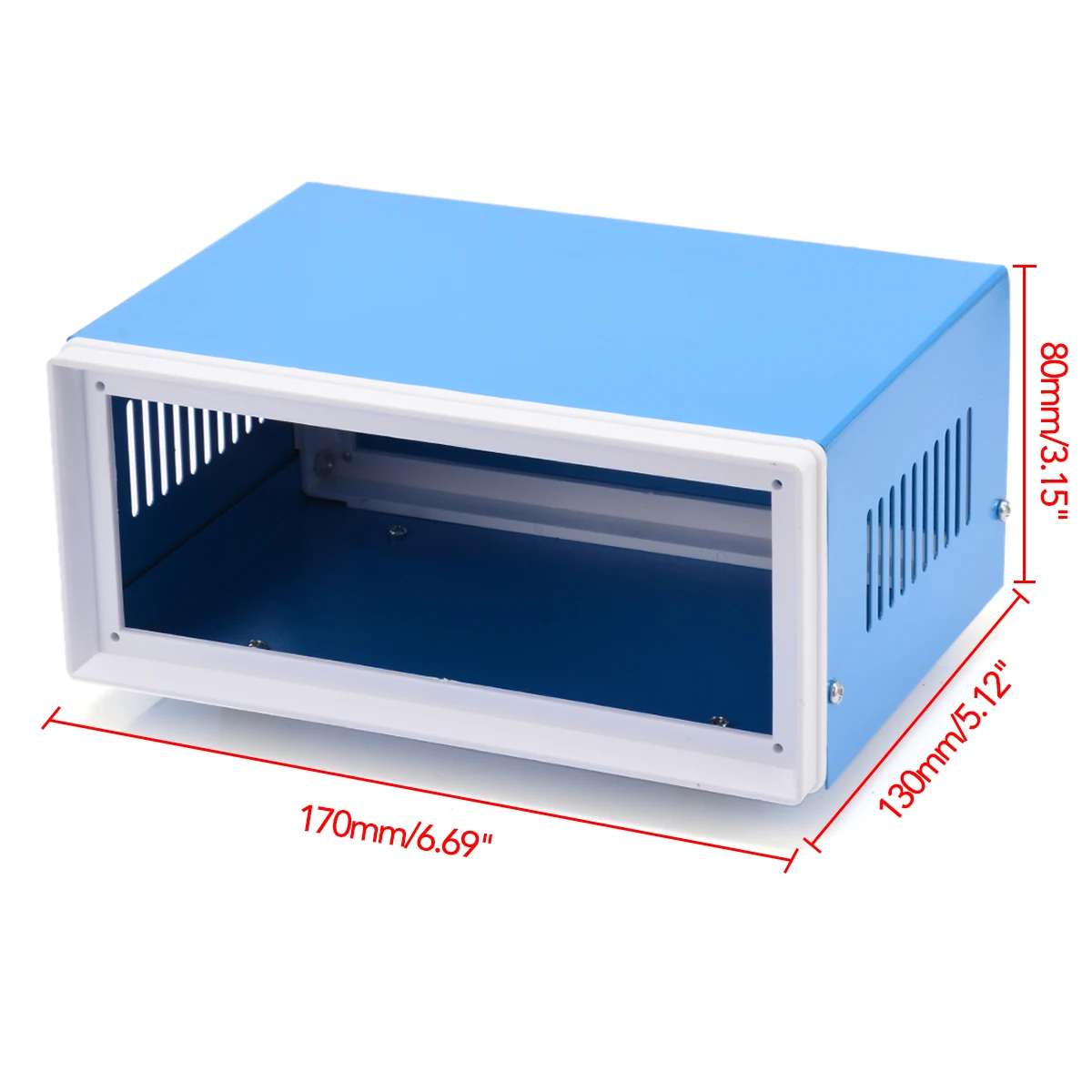 

Metal Plastic Junction Box Electrical Enclosure Switch Project Case DIY Power Junction Box 80*170*130mm Mayitr