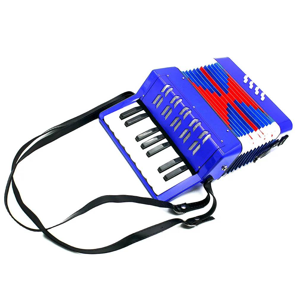 Высокое качество 17 ключ 8 бас мини маленький типа «гармошка» обучающий музыкальный инструмент ритм-секция игрушка для детей