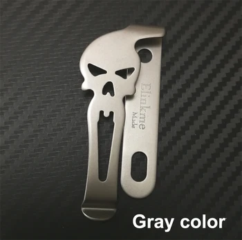 

20pcs/lot 29mm *68mm Excellent quality Metal Spring Belt Holster Sheath Titanizing Clip kydex holster clips