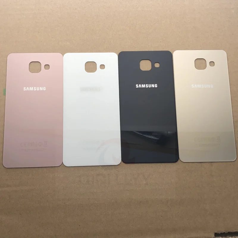Задняя стеклянная крышка аккумулятора для SAMSUNG Galaxy A3 A5 A7 2016 A310 A510 A710 Корпус задней