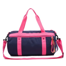 Женская дорожная сумка Водонепроницаемая спортивная сумка дорожные кофры цилиндрические дорожные сумки выходные сумки Bolsa de viagem