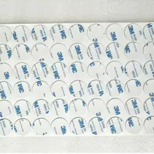 54 шт, 25 мм, диаметр металлический материал, устойчивый к царапинам звукопоглощающим материалом противопомеховый материал двухсторонний скотч