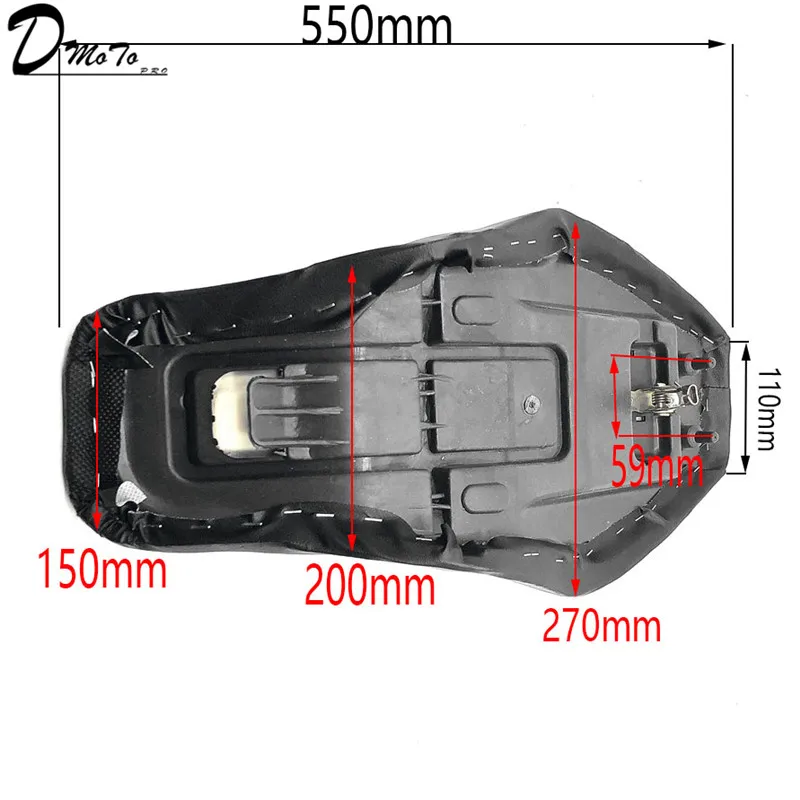 Сиденье для квадроцикла 50cc/70cc/90cc/110cc/125CC подходит китайских маленьких