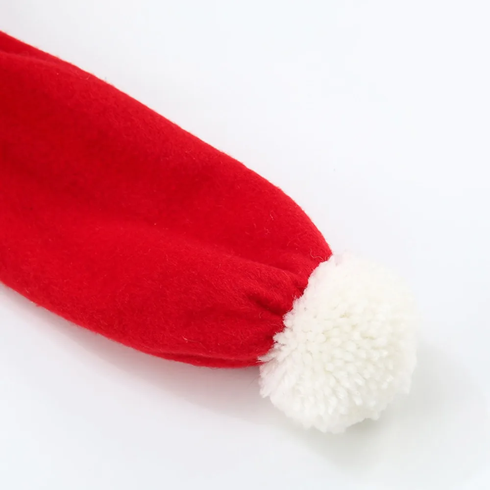 Рождественские украшения Санта-Клаус шарф с лосем рождественские мягкие теплые шарфы костюм аксессуары подарок детский нагрудник удобные аксессуары