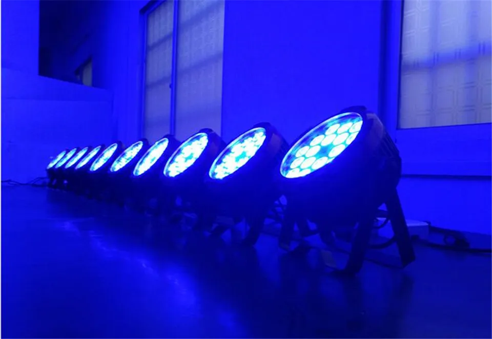 18X12 W IP65 непроницаемый llevo Luces Par управление DMX512 RGBW 4in1 LED PAR etapa profesional equipo de DJ luces