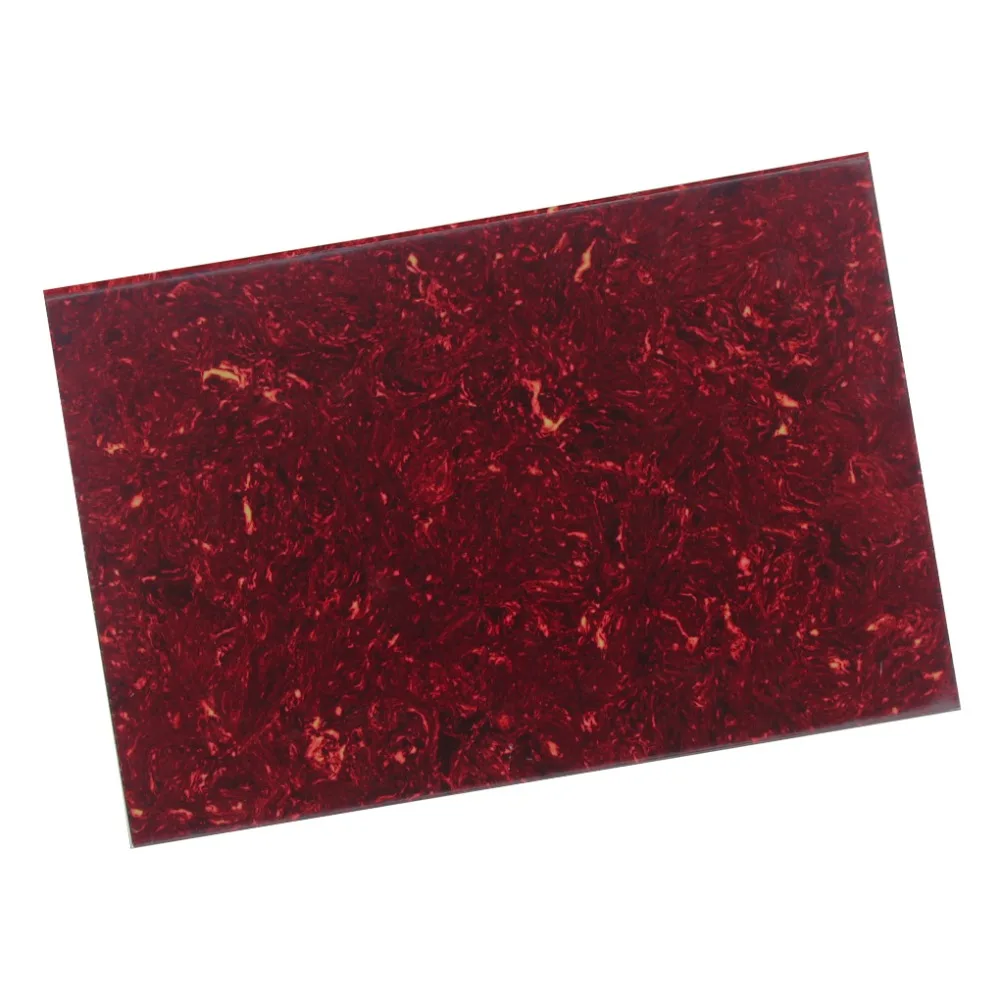 New 4Ply Red Tortoise Guitar Bass Pickguard Blank Material Sheet New 4ply red tortoise guitar bass pickguard blank material sheet