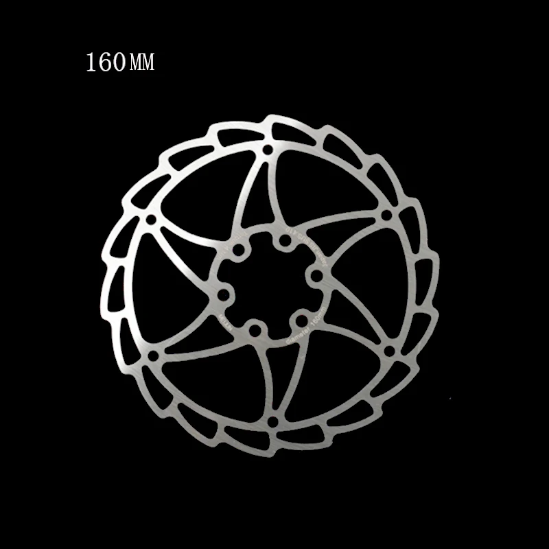 MEIJUN 1 шт. из нержавеющей стали G3 MTB дисковый тормоз ротор 140 мм 160 мм 180 мм 203 мм горный велосипед Велоспорт 6 отверстий ротор с винтами - Цвет: 160MM