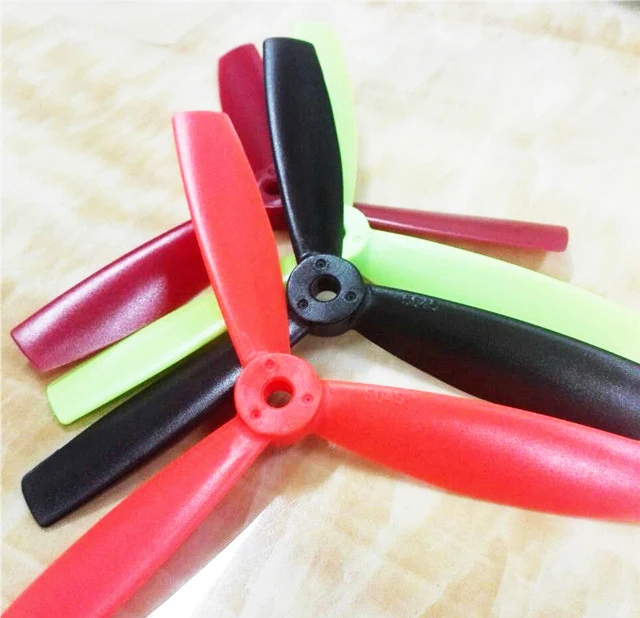 

4PCS(2Pairs)3"4"5" 3045 5045 3 Tri Blades Bullnose Propeller Props for mini 250 FPV Racing QAV210 ZMR250 Martian
