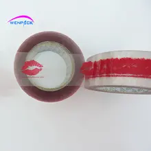 30 мм x 100 м клейкая лента для подарков с логотипом на заказ/Прозрачная Уплотнительная Лента для упаковочной коробки
