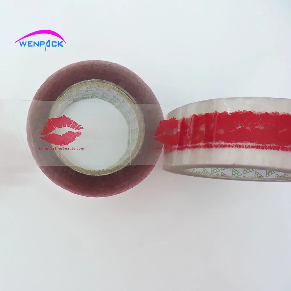 30mm x100M custom printed logo gift adhesive tape/printed company name