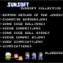 SUNSOFT коллекция 13 в 1 игровой Картридж для консоли NES