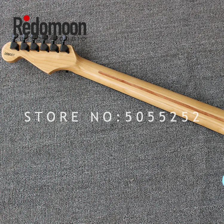 Заводская гитара 6 струн charvel электрогитара с тремоло Эбеновое дерево гриф синий цвет музыкальный инструмент магазин