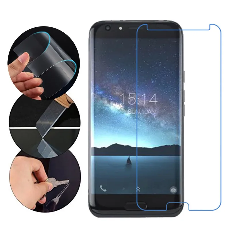 

Tempered Film Guard Nano Screen Protector for Doogee BL5000 X5 Y6 X9 Mini MIX 2 X20 Valencia 2 Y100 Plus Not Glass