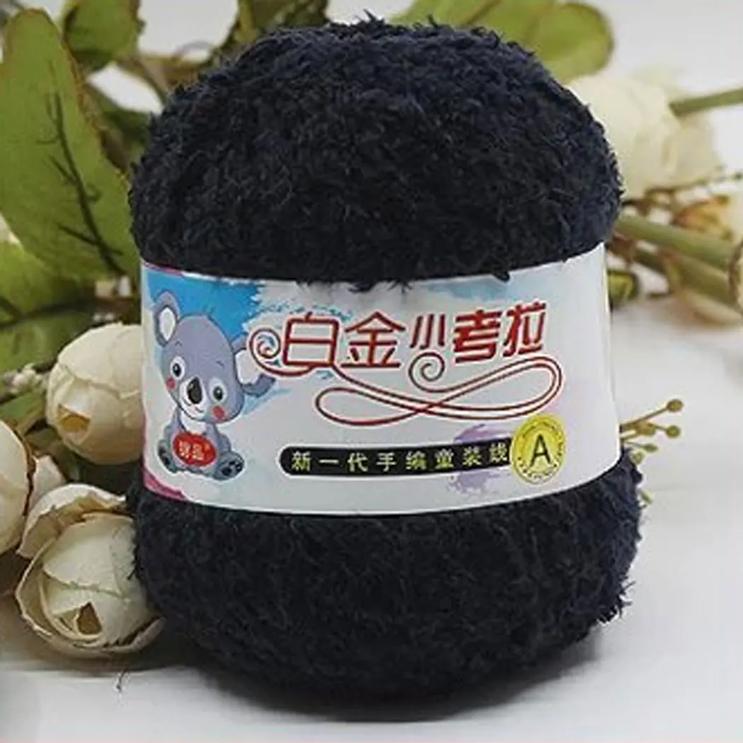 Маленький коала шерстяной пряжи полотенце линия шляпа линии шарф специальная