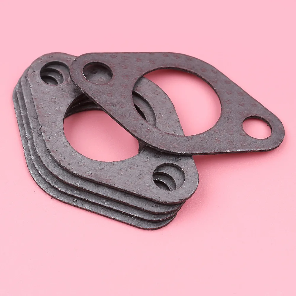 5pcs/lot Exhaust Muffler Gaskets For Honda GX390 GX340 GX270 GX240 13HP 11HP 9HP 8HP GX 390 340 270 240 Lawn Mower Engine Part 2