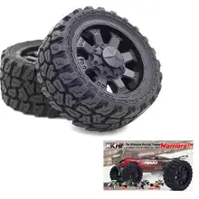 4 шт 1/8 шины для KKpit Warriors гоночного автомобиля HOBAO 8SC шины колеса покрышки Hex.17mm