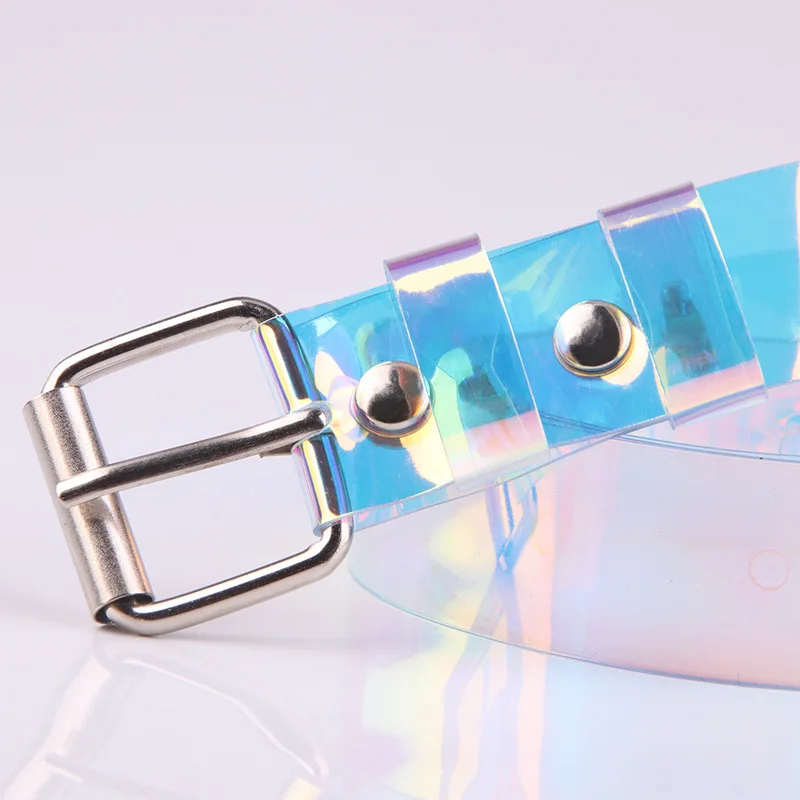 Waist Belts Women Resin Transparent Long New Belt Adjustable Waist Dress band Transparent Belt Heart Buckle Waist Sweet Belt