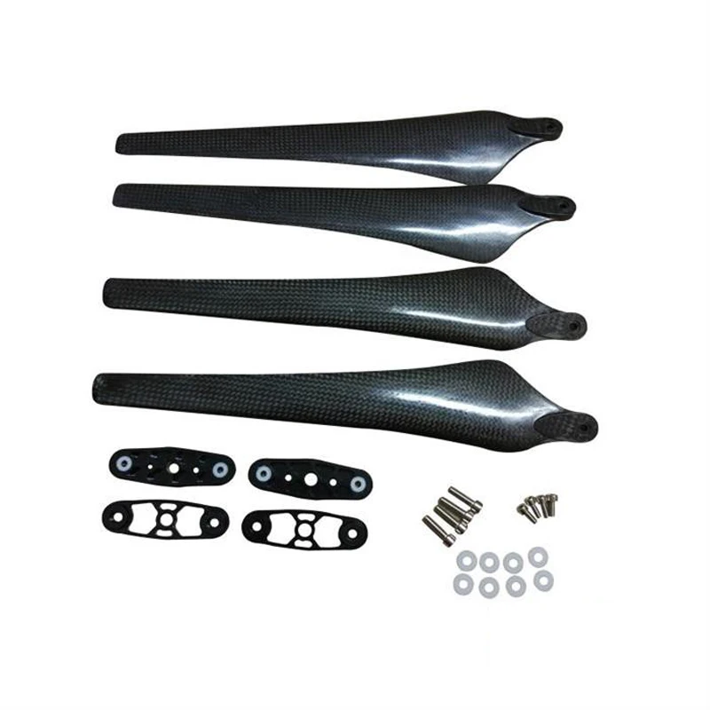 

2 Sets Tarot-rc Drone Professional Accessories Diy E1200 E2000 1760 2170 Carbon Fiber Propeller Cw Ccw Folding Propeller Adpter