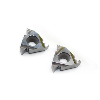 

16IR AG60 16IRAG60 H01 Aluminum cutter blade Insert Cutting Tool turning tool CNC Tools AL +TIN Alloy wood