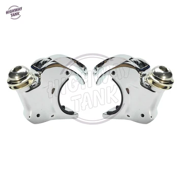 

49mm Motorcycle Front Windscreen Clamps Windshield Bracket mounting case for Harley-Davidson Dyna Sportster Custom