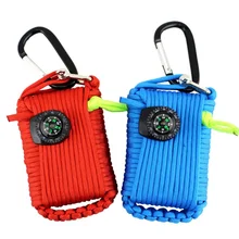 20 в 1 SOS аварийно-спасательное оборудование сумка для оказания первой помощи полевое, для выживания коробка самопомощи коробка оборудование для кемпинга Пеший туризм туристическое снаряжение