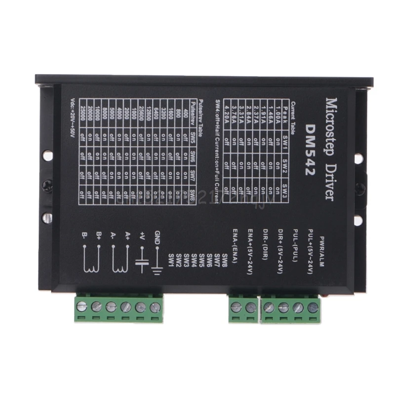 

DM542 Stepper Motor Driver For 57 86 Series 2-phase Digital Stepper Motor Driver O18 dropship