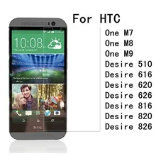 Для HTC One M7 M8 M9 защита экрана закаленное стекло для Desire 310 320 510 616 620