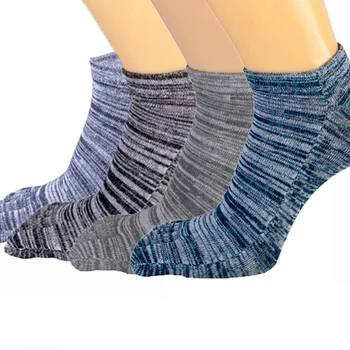 

2019 1Pairs Men Ankle Sock Low Cut Crew Casual Socks Winter Top Quality Soft Men's Five-Finger Socks