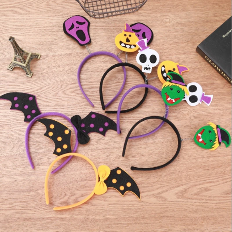 Halloween Headband Children's Masquerade Party Performance Head Pumpkin