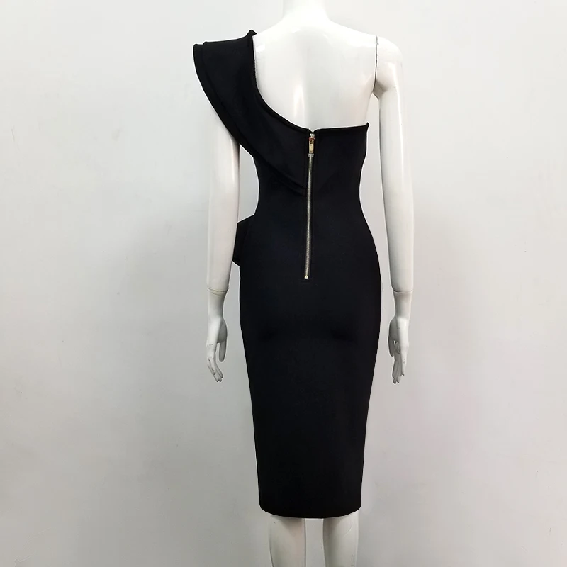 Для женщин летние модные, пикантные на одно плечо с черным пояском платье дизайнерские вечерние платье Vestido