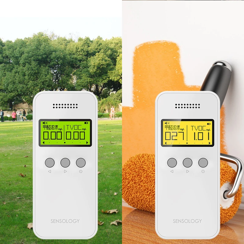 

1 pcs Portable Nine-in-one Air Detector Formaldehyde detector Air quality testing instrument Decoration measuring device