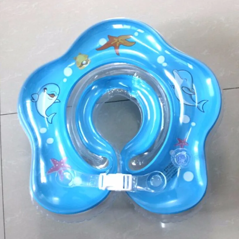 Безопасность поплавок шеи ребенка iInfant надувные кольцо круг шеи кольцо ребенка плавать кольцо для купания ребенка