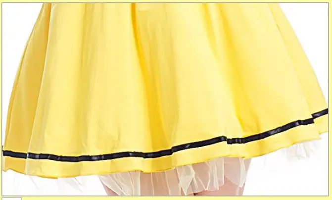 Женские сексуальные животные пчелы Cos желтый Пикачу косплей платье головной убор 2 шт набор Фея карнавал костюмы на Хеллоуин костюмы для