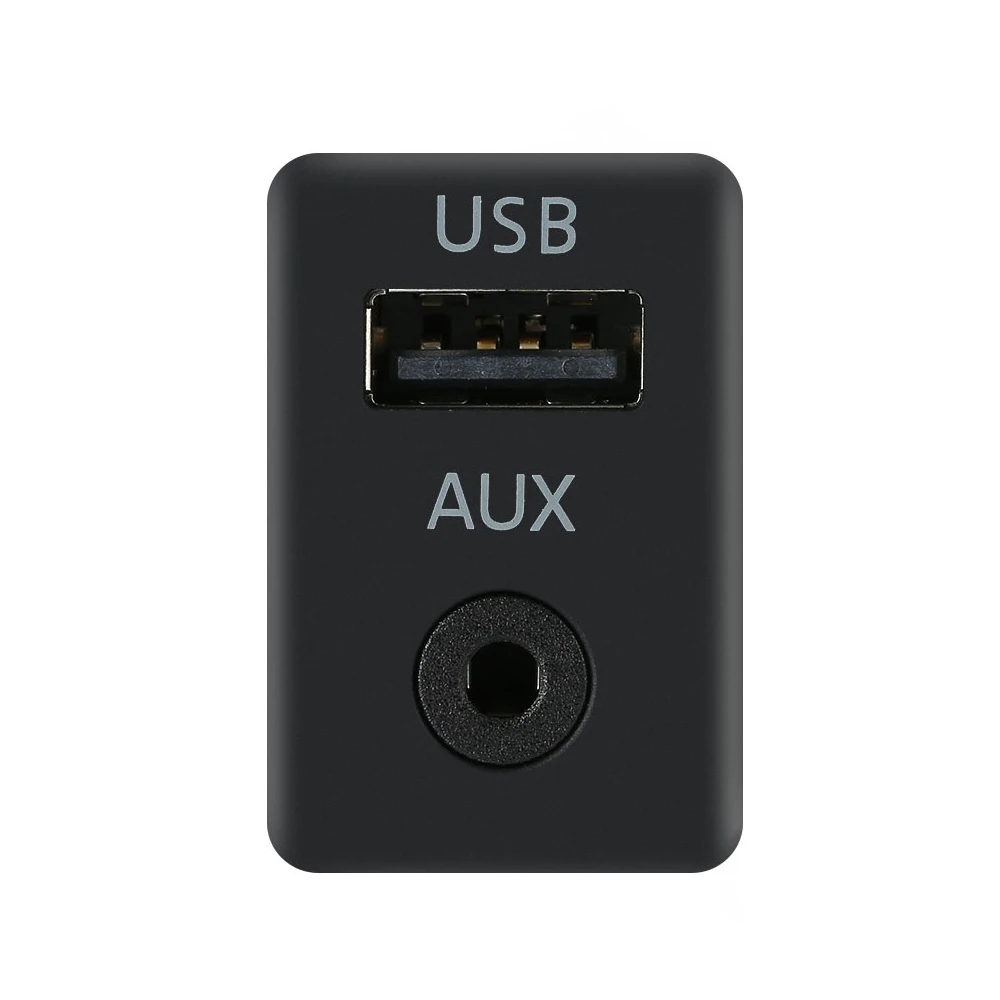 KKmoon Автомобильный USB AUX аудио кабель переключатель разъем для VW Passat B6 B7 CC Touran POLO подтяжка лица RCD510+/310