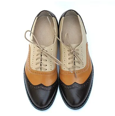 Новинка; 31 стиль; zapatos hombre; женские туфли-оксфорды; повседневная обувь с перфорацией типа «броги» в винтажном стиле со шнуровкой; американский стиль 10,5