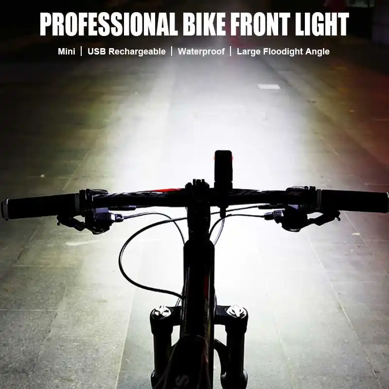 WasaFire велосипедный светильник велосипед светильник с 3 режимами широкий прожектор светильник 85 головной светильник USB Перезаряжаемые велосипед светодиодный аксессуары Вспышка светильник фонарь