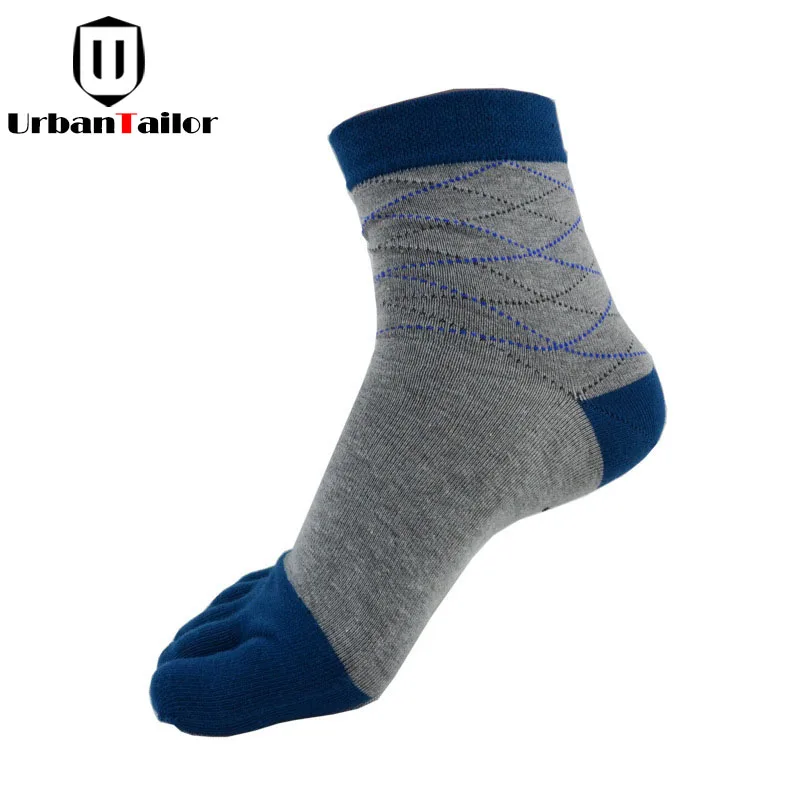 Brand Men Five Toe Socks Male Casual Combed Cotton Funny Socks