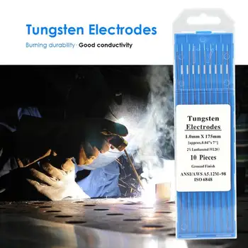 

10pcs/set WL20 Lanthanum Tungsten Electrode Weld Rods for Welding Machine