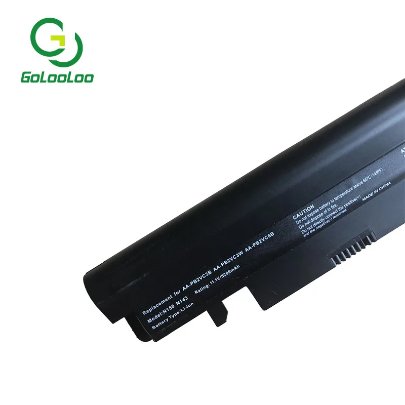 Golooloo 11 1 V Батарея для SAMSUNG AA PB2VC3B PB2VC6B PB2VC6B/E PB2VC6W PL2VC6B NP N148 N150 NT N150|4400mah battery|battery 44battery a |