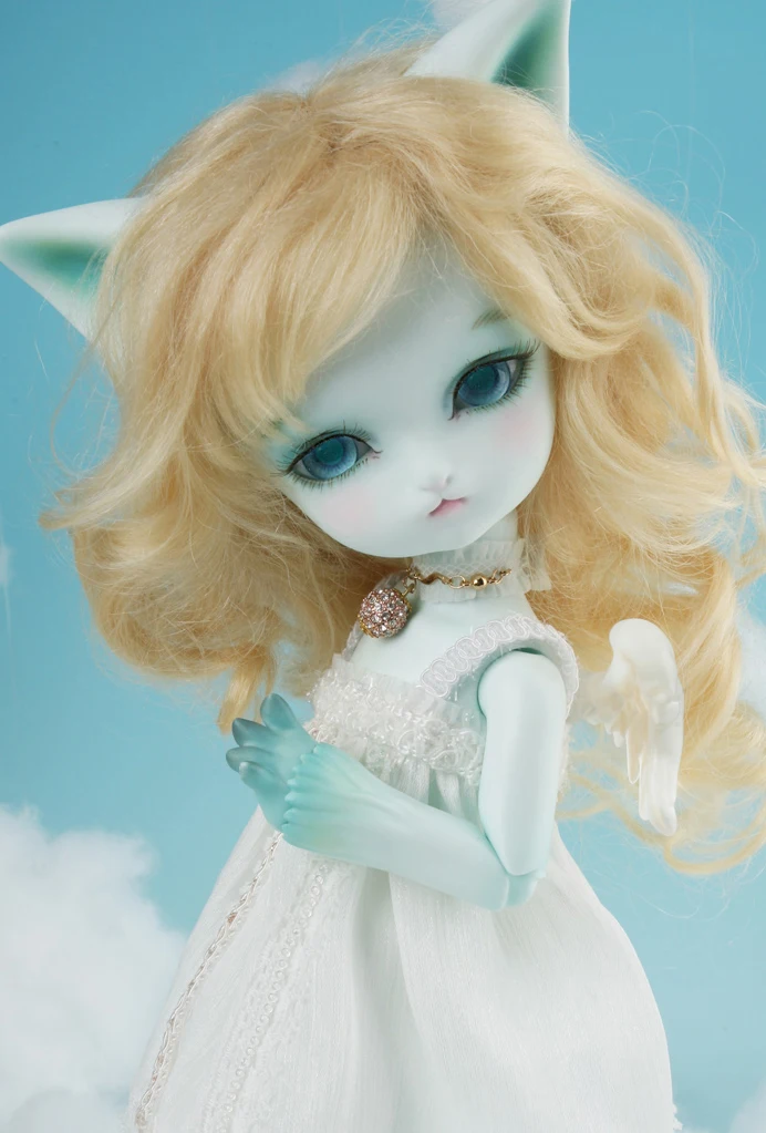 HeHeBJD Isaac-The Cloud Faery Милая кошка Большая Голова