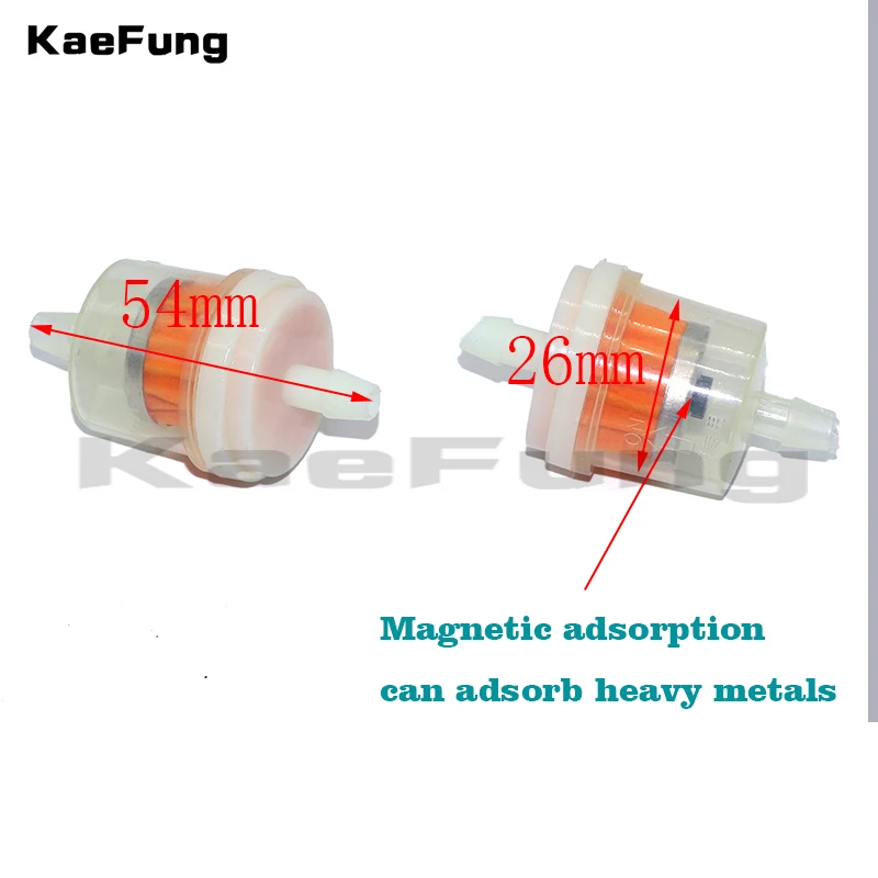 2 шт. мотоцикл бензиновое топливо бензиновый масляный фильтр для скутера Мотоцикл мопед скутер Байк ATV картинг масляный топливный фильтр